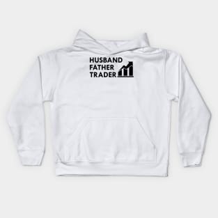 Husband Father Trader Kids Hoodie